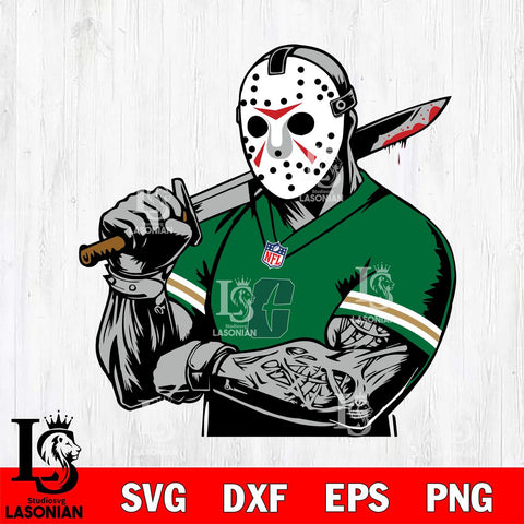Charlotte 49ers Jason Voorhees Horror 6 Svg Eps Dxf Png File, NCAA svg, Digital Download, Instant Download