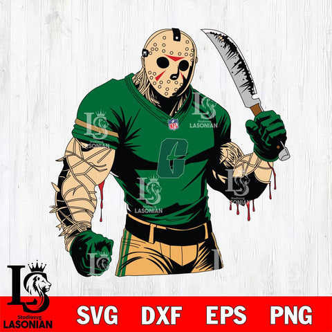 Charlotte 49ers Jason Voorhees Horror 8 Svg Eps Dxf Png File, NCAA svg, Digital Download, Instant Download