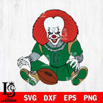 Charlotte 49ers Pennywise Horror Sport 6 Svg Eps Dxf Png File, Digital Download