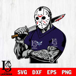 Charlotte Hornets Jason Voorhees Horror 6 Svg Eps Dxf Png File, NBA svg, Digital Download, Instant Download
