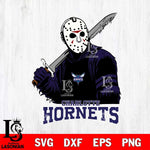 Charlotte Hornets Jason Voorhees Horror 7 Svg Eps Dxf Png File, NBA svg, Digital Download, Instant Download