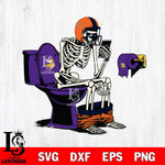 Chicago Bears Shit On Minnesota Vikings Svg Eps Dxf Png File, Digital Download, Instant Download