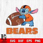 Chicago Bears Stitch Sport SVG DXF EPS PNG FILE, Stitch File Cut,NFL Digital Download,Instant Download, Silhouette