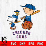 Chicago Cubs Peanuts Top Sport Svg Eps Dxf Png File, MLB File Cut,Digital Download,Instant Download,MLB Svg Files