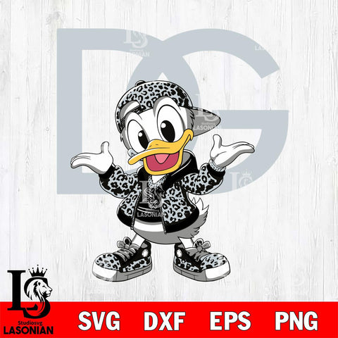 Chicago White Sox Dolce And Gabbana Donald Duck Disney Svg Eps Dxf Png File, Digital Download, Instant Download
