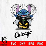 Chicago White Sox Stitch Horror Halloween Svg Eps Dxf Png File, Digital Download, Instant Download