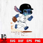 Chicago White Sox Stitch run Baseball SVG DXF EPS PNG FILE, MLB File Cut, Digital Download,Instant Download, Silhouette, Stitch Cricut