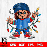 Chucky MLB SVG DXF EPS PNG FILE, Halloween File Cut, Digital Download,Instant Download, Silhouette,Horror Cricut