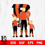 Cincinnati Bengals Best Dad Ever , father day , DAD NFL 4 Svg Eps Dxf Png File, Digital Download, Instant Download