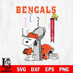 Cincinnati Bengals Charlie Brown and Snoopy Super Bowl Svg Eps Dxf Png File, NFL svg , Digital Download , Instant Download, Cricut File
