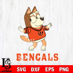 Cincinnati Bengals Chilli Dance Svg Eps Dxf Png File, Digital Download, Instant Download