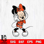 Cincinnati Bengals Cute Minnie Mouse Dancing