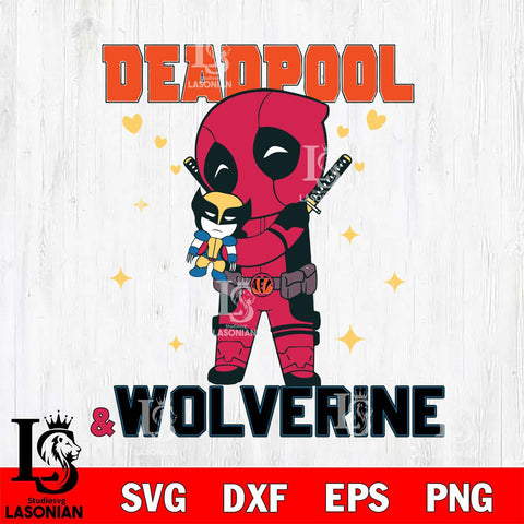 Cincinnati Bengals Deadpool 5 Sport Svg Eps Dxf Png File, Digital Download, Instant Download