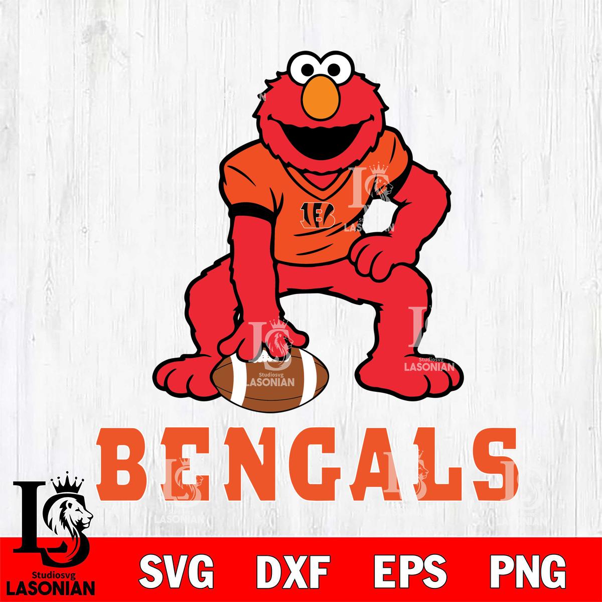 Cincinnati Bengals Elmo ready – lasoniansvg