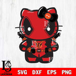 Cincinnati Bengals Hello Kidpool Svg Eps Dxf Png File, Digital Download, Instant Download