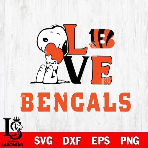 Cincinnati Bengals Snoopy Sport 10 Svg Eps Dxf Png File, NFL svg, Digital Download, Instant Download