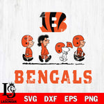 Cincinnati Bengals Snoopy Sport 12 Svg Eps Dxf Png File, NFL svg, Digital Download, Instant Download