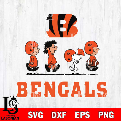 Cincinnati Bengals Snoopy Sport 12 Svg Eps Dxf Png File, NFL svg, Digital Download, Instant Download