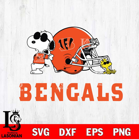 Cincinnati Bengals Snoopy Sport 2 Svg Eps Dxf Png File, NFL svg, Digital Download, Instant Download