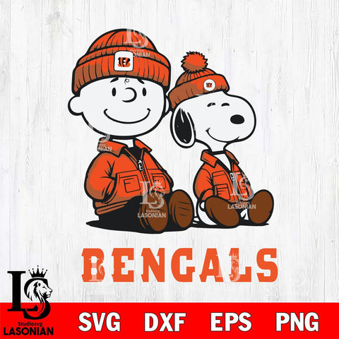 Cincinnati Bengals Snoopy Sport 6 Svg Eps Dxf Png File, Cut file Digital Download ,Instant Download, Cricut File