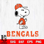 Cincinnati Bengals Snoopy Sport 8 Svg Eps Dxf Png File, NFL svg, Digital Download, Instant Download