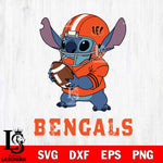 Cincinnati Bengals Stitch Football Helmet SVG DXF EPS PNG FILE, NFL File Cut, Digital Download,Instant Download, Silhouette, Cricut