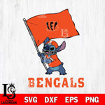 Cincinnati Bengals Stitch flag SVG DXF EPS PNG FILE, NFL File Cut, Digital Download,Instant Download, Silhouette, Cricut