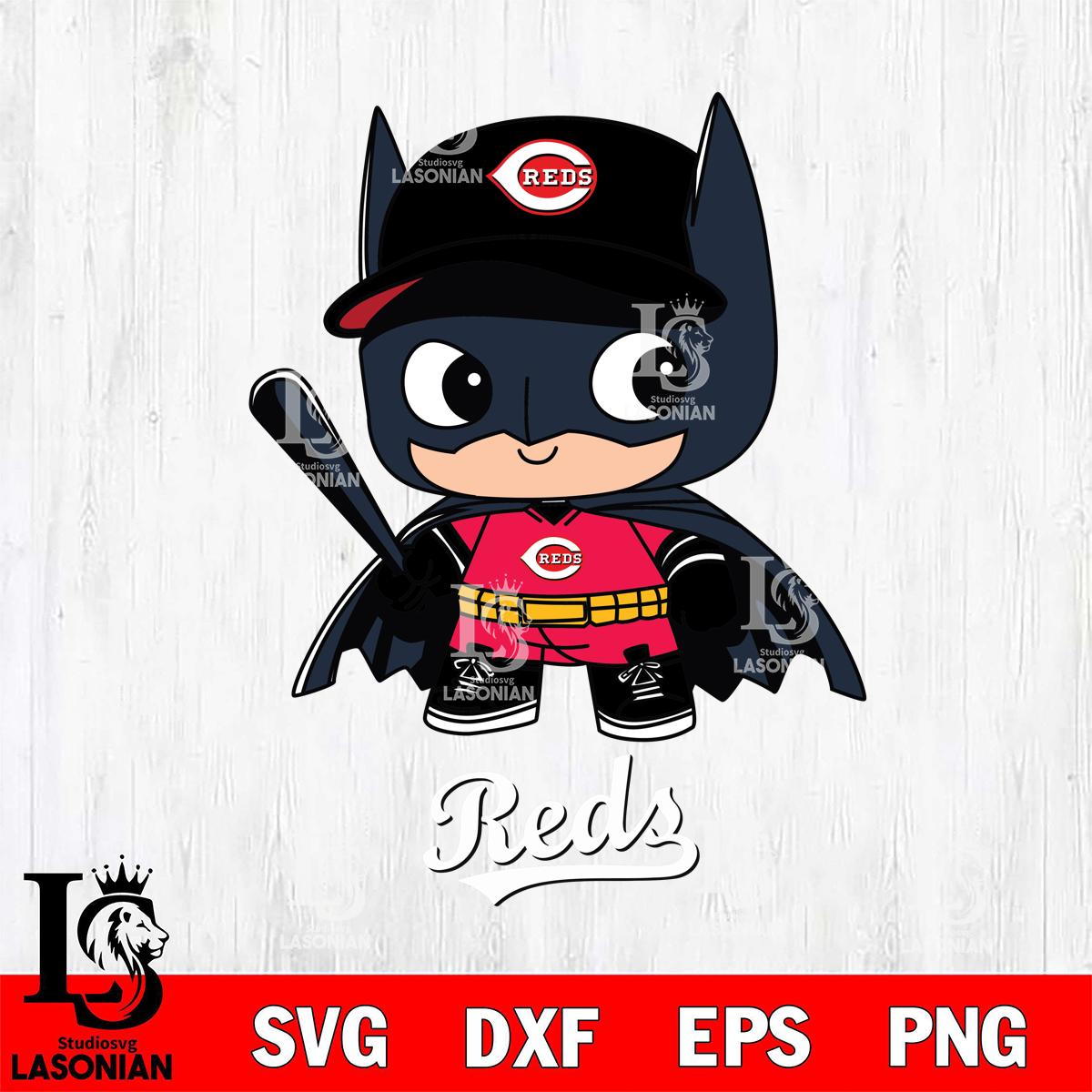 Cincinnati Reds Cute Batman MLB – lasoniansvg