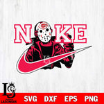 Cincinnati Reds Jason Voorhees Nike Svg Eps Dxf Png File, Digital Download, Instant Download