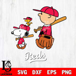 Cincinnati Reds Peanuts Top Sport Svg Eps Dxf Png File, MLB File Cut,Digital Download,Instant Download,MLB Svg Files
