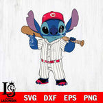 Cincinnati Reds Stitch Bat Shoulder SVG DXF EPS PNG FILE, MLB File Cut, Digital Download,Instant Download, Silhouette, Stitch Cricut