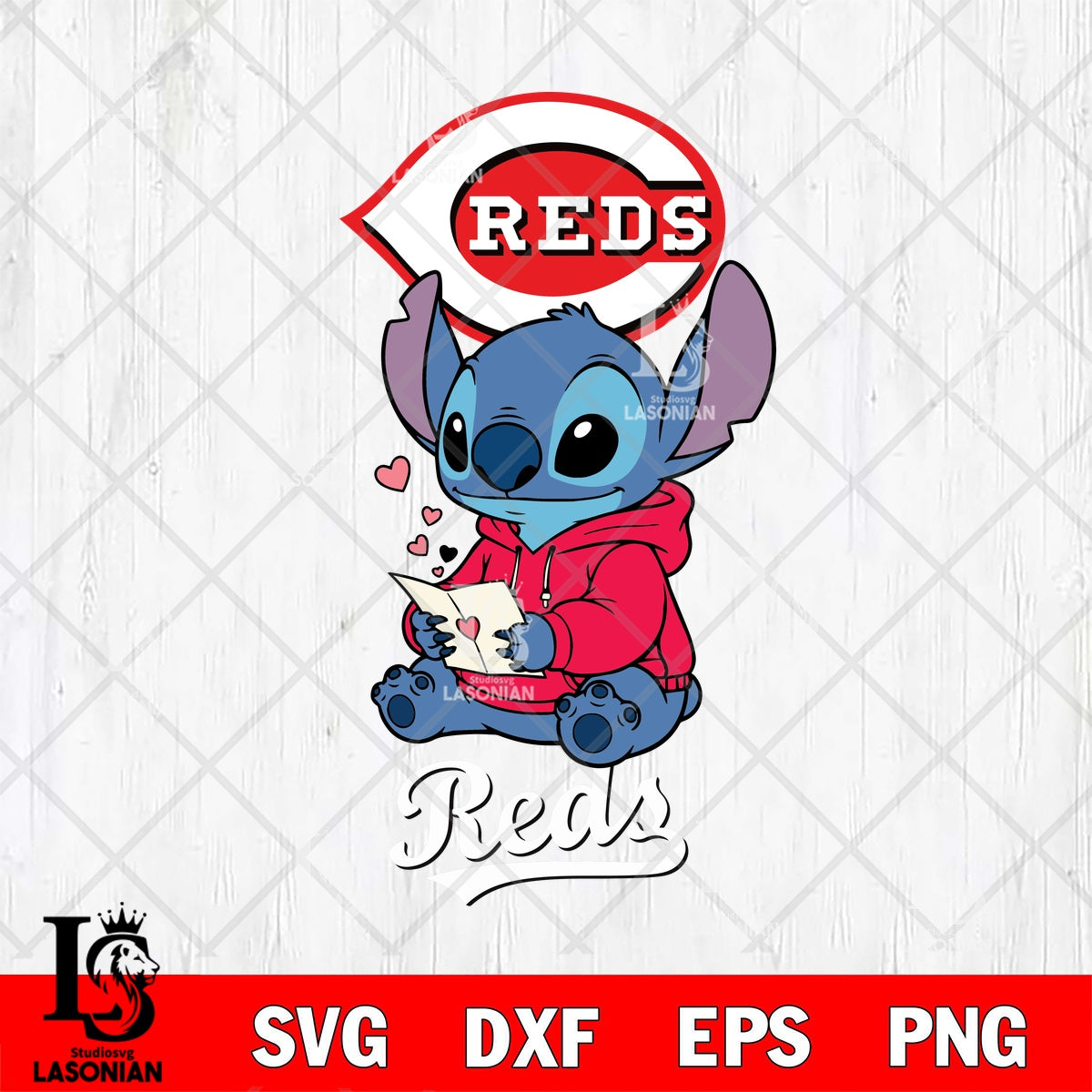 Cincinnati Reds Stitch Read Digital Download, MLB SVG DXF EPS PNG PDF ...