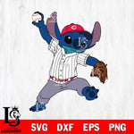 Cincinnati Reds Stitch throws ball SVG DXF EPS PNG FILE, MLB File Cut, Digital Download,Instant Download, Silhouette, Stitch Cricut