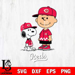 Cincinnati Reds snoopy and charlie brown Sport Baseball Svg Eps Dxf Png File, MLB File Cut,Digital Download,Instant Download,MLB Svg Files