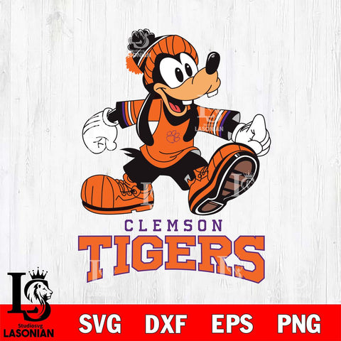 Clemson Tigers Goofy Cool Sport SVG DXF EPS PNG FILE,NCAA svg ,Football Digital Download,Instant Download, Silhouette