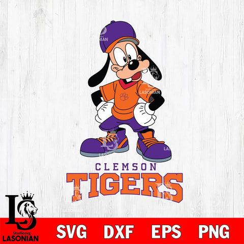 Clemson Tigers Goofy Sport SVG DXF EPS PNG FILE,NCAA svg ,Football Digital Download,Instant Download, Silhouette