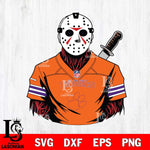 Clemson Tigers Jason Voorhees Horror 4 Svg Eps Dxf Png File, NCAA svg, Digital Download, Instant Download