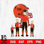 Cleveland Browns Best Dad Ever , father day , DAD NFL Svg Eps Dxf Png File, Digital Download, Instant Download