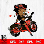 Cleveland Browns Betty Boop And Badass Motor SVG Svg Eps Dxf Png File, Digital Download, Instant Download