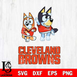 Cleveland Browns Bluey Chilli Mode Dance Svg Eps Dxf Png File, Digital Download, Instant Download