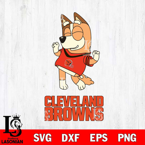 Cleveland Browns Chilli Dance Sport Svg Eps Dxf Png File, Digital Download, Instant Download