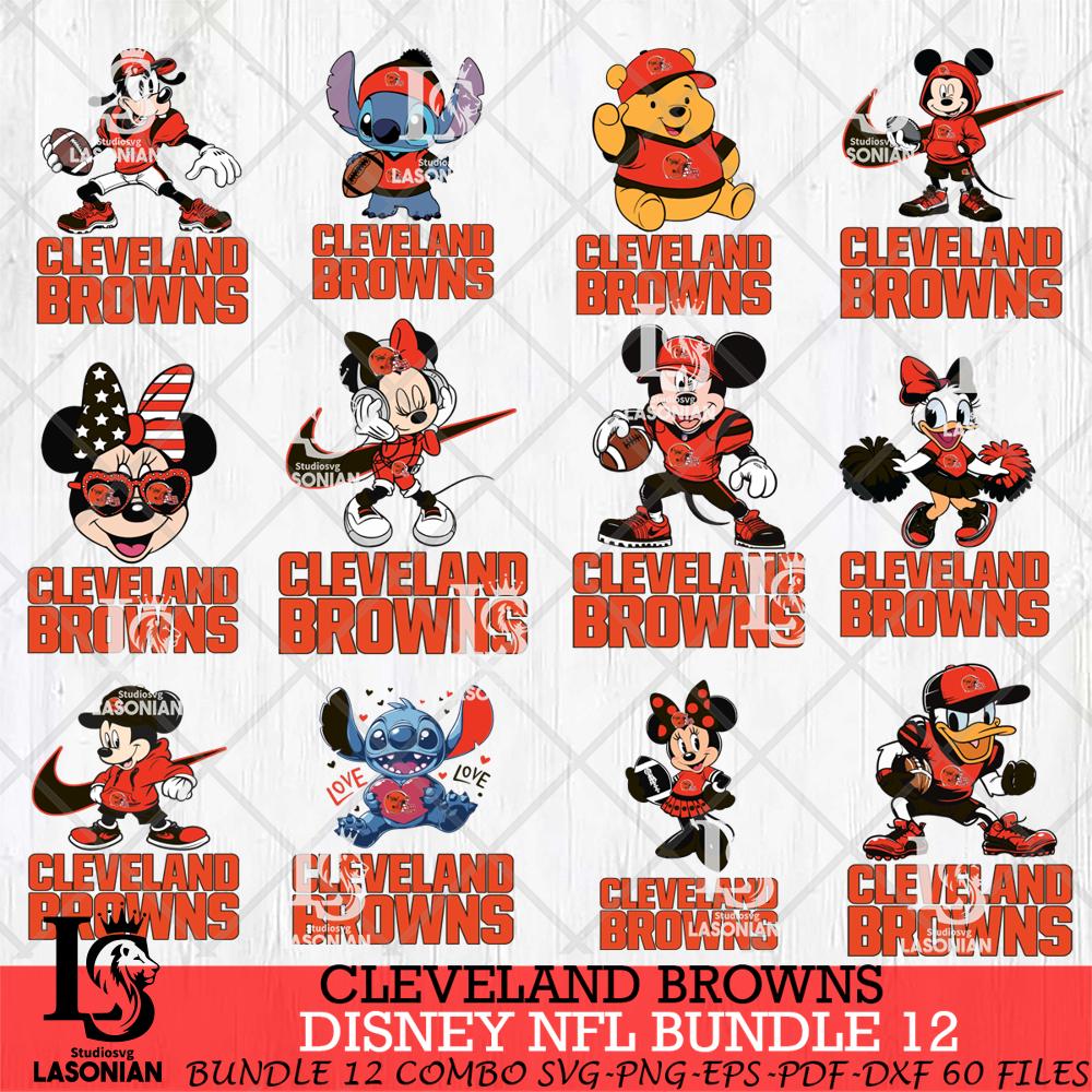 Cleveland Browns Disney NFL Bundle Svg PNG 12 – lasoniansvg