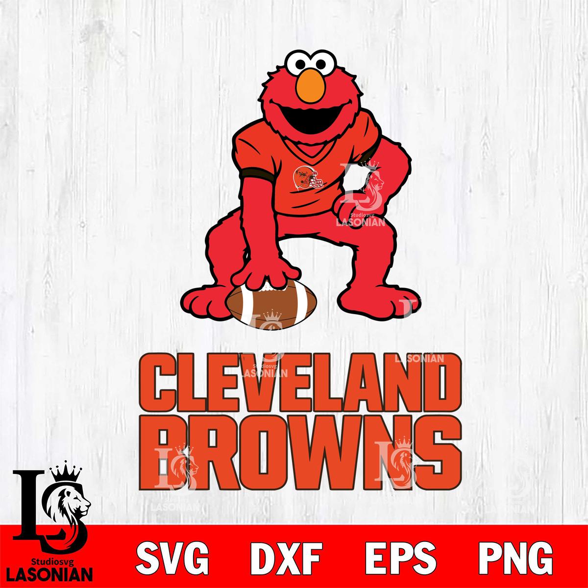 Cleveland Browns Elmo ready – lasoniansvg