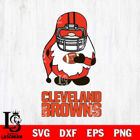 Cleveland Browns Gnomes Christmas Svg Eps Dxf Png File, Digital Download, Instant Download