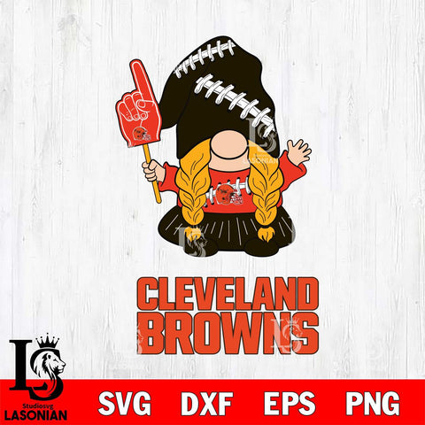Cleveland Browns Gnomes Fan Svg Eps Dxf Png File, Digital Download, Instant Download