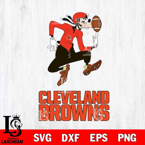 Cleveland Browns Goofy Circus Football SVG DXF EPS PNG FILE,NFL Cricut ,Football Digital Download,Instant Download, Silhouette