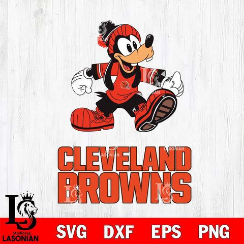 Cleveland Browns Goofy Cool Sport SVG DXF EPS PNG FILE,NFL Cricut ,Football Digital Download,Instant Download, Silhouette