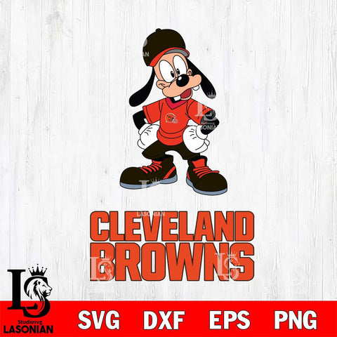 Cleveland Browns Goofy Sport SVG DXF EPS PNG FILE,NFL Cricut ,Football Digital Download,Instant Download, Silhouette