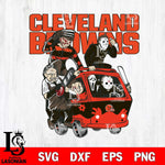 Cleveland Browns Jason Voorhees Horror 10 Svg Eps Dxf Png File, NFL svg, Digital Download, Instant Download