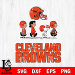 Cleveland Browns Snoopy Sport 12 Svg Eps Dxf Png File, NFL svg, Digital Download, Instant Download